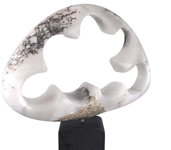 Alabaster Skulptur - Aquatique 