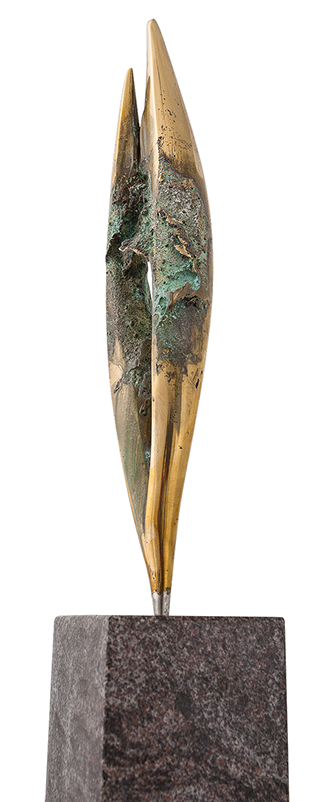 Bronze Skulptur - Dialog andere Perspektive