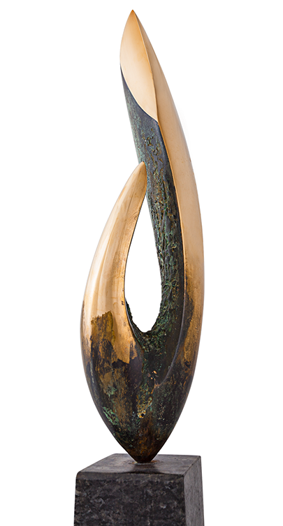 Bronze Skulptur - Elan andere Perspektive