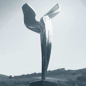 Monumentale Kunstwerk aus Bronze - Nike